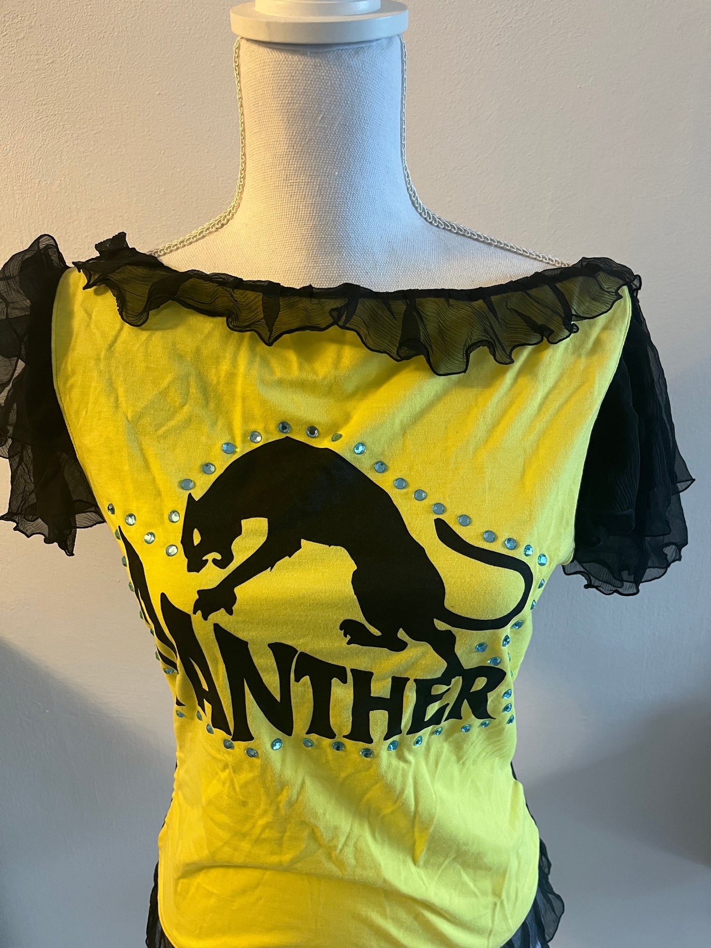 D&G fall 2001 sheer "Panther" top