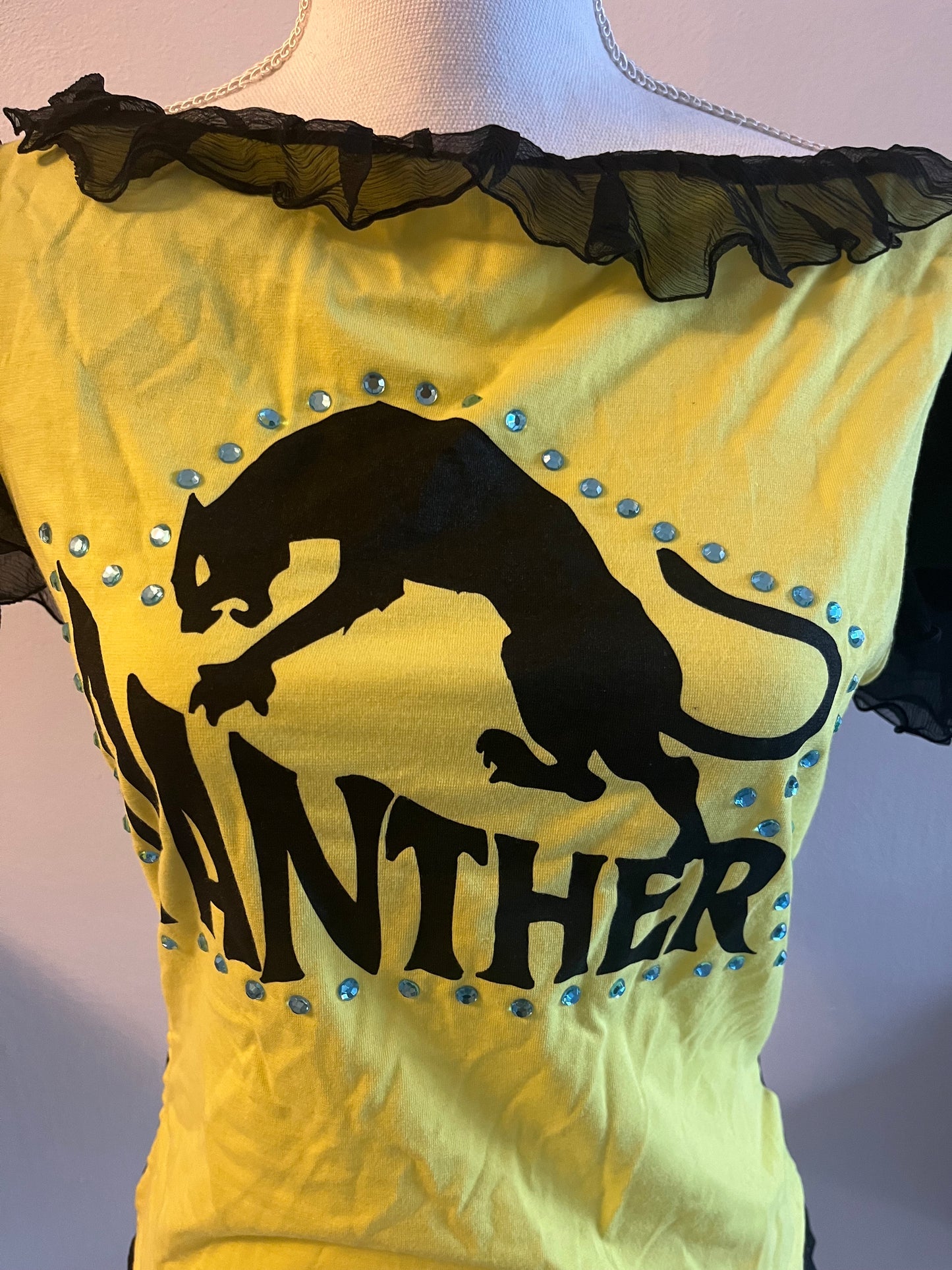 D&G fall 2001 sheer "Panther" top