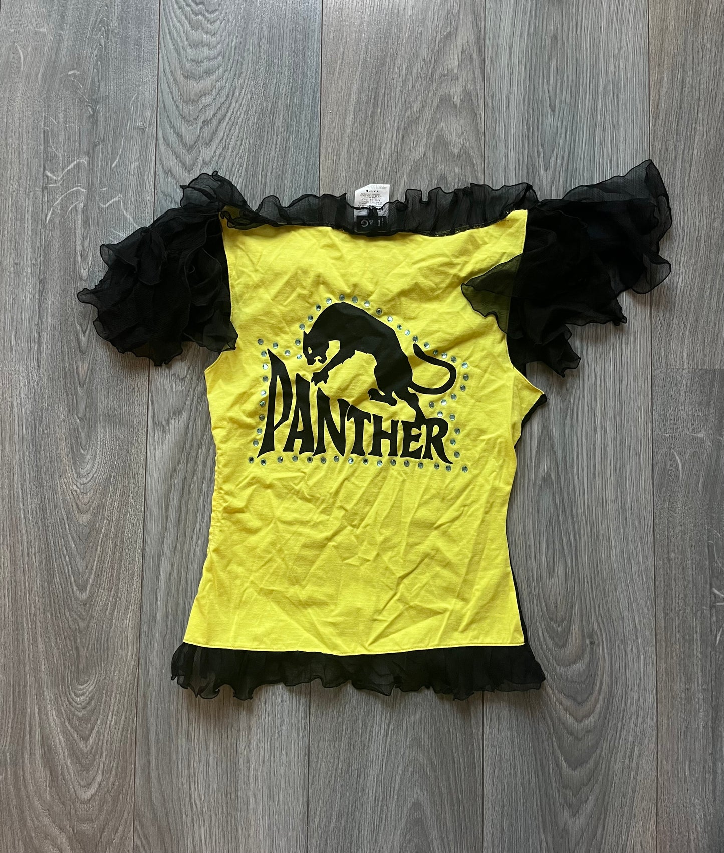 D&G fall 2001 sheer "Panther" top