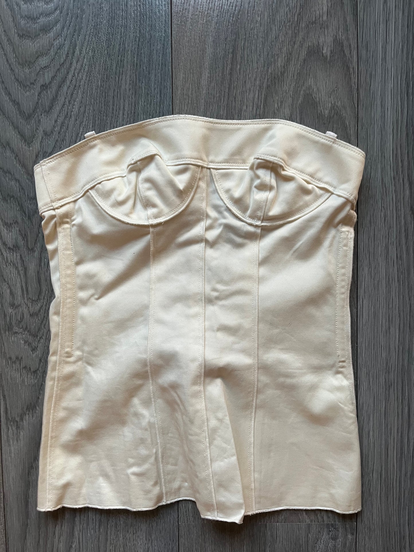 D&G strapless corset