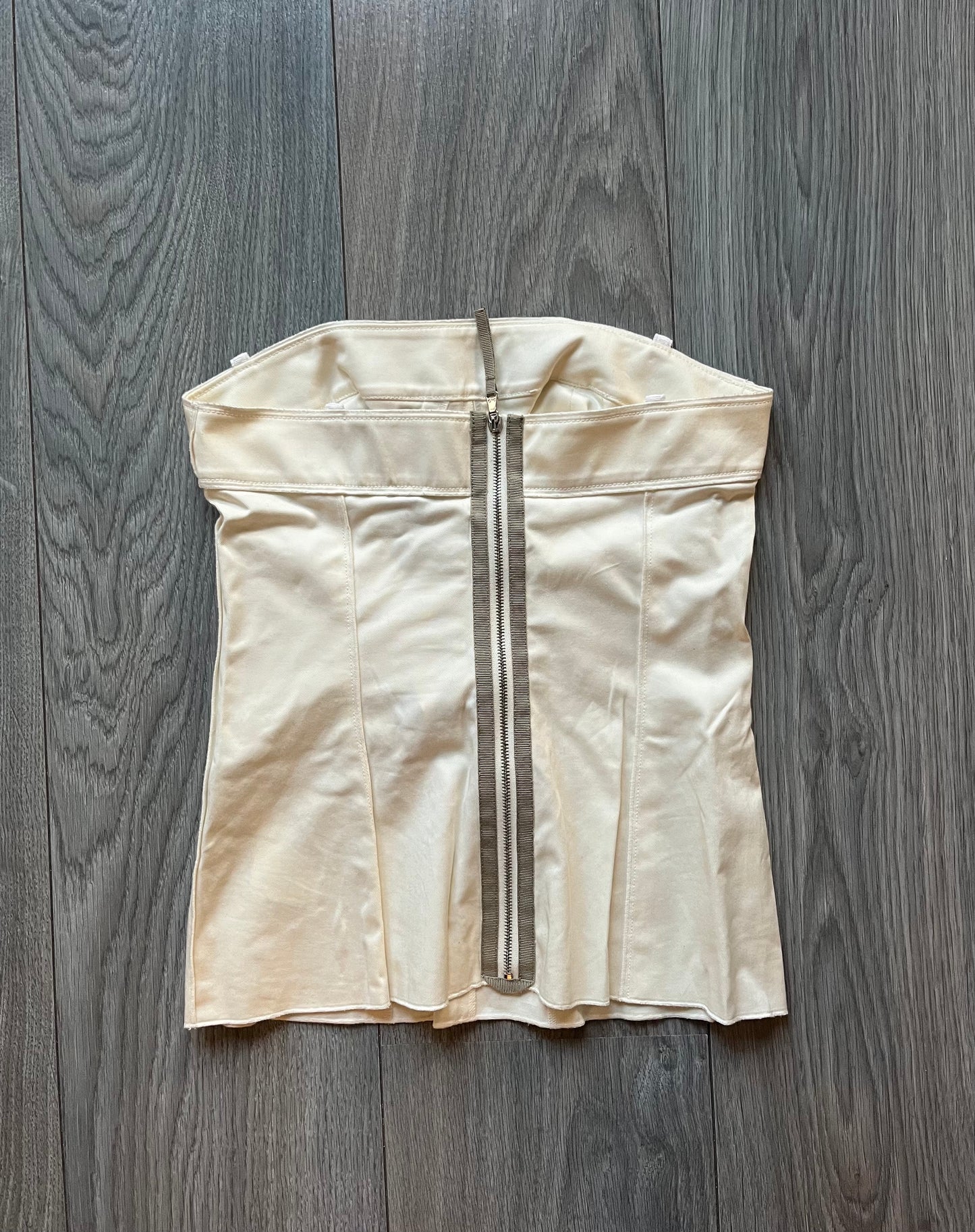 D&G strapless corset