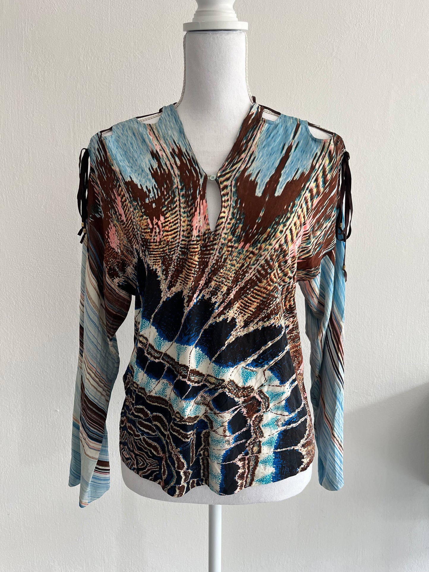 Roberto Cavalli spring 2004 longsleeve top