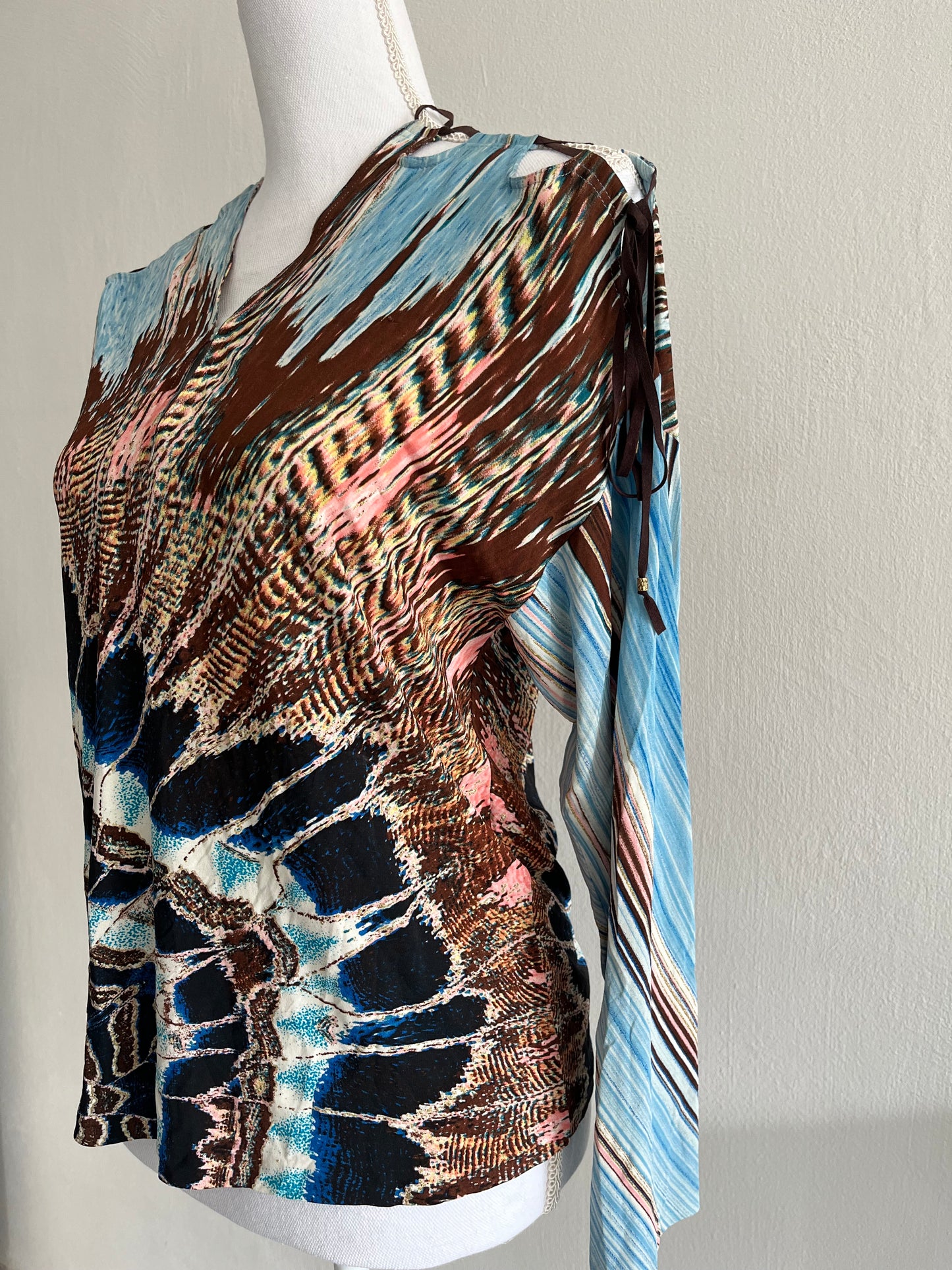 Roberto Cavalli spring 2004 longsleeve top