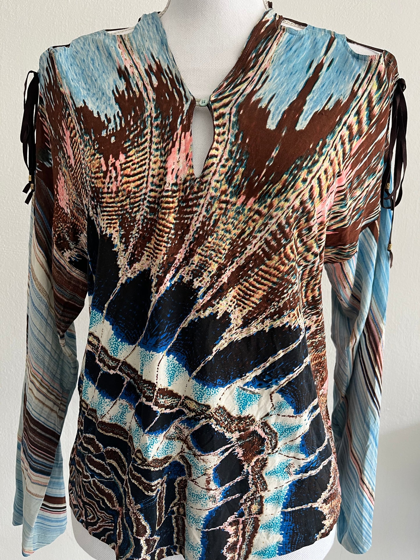Roberto Cavalli spring 2004 longsleeve top