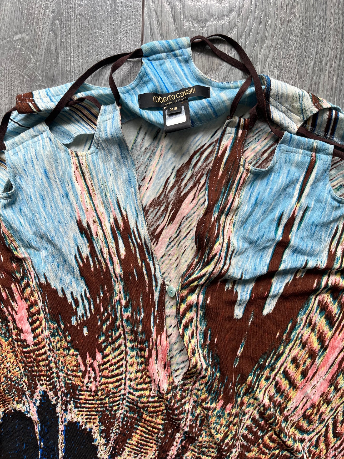 Roberto Cavalli spring 2004 longsleeve top