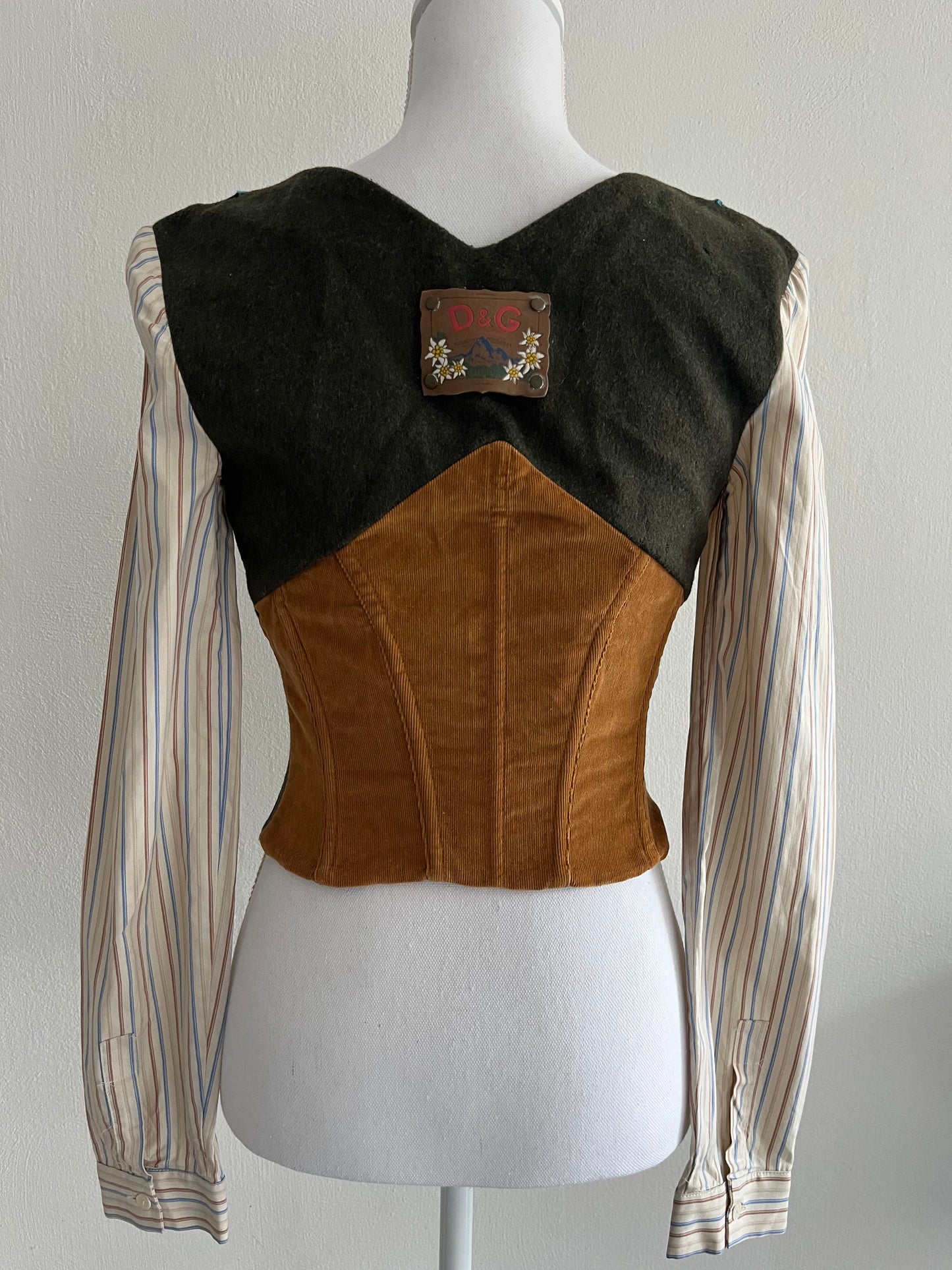 D&G fall winter 2002 corset