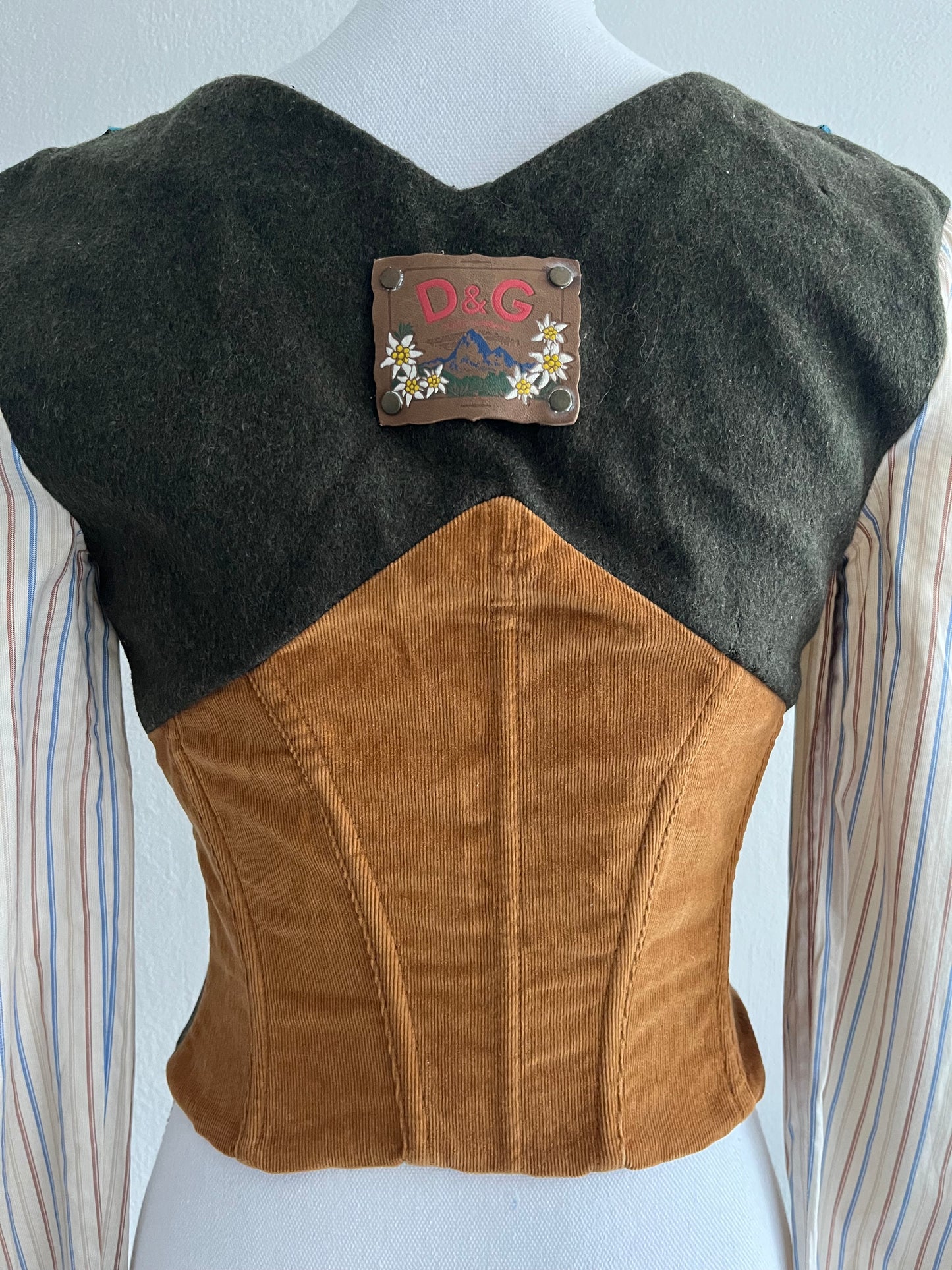 D&G fall winter 2002 corset