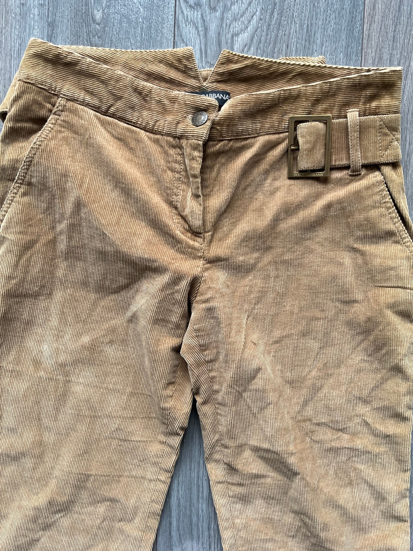 Dolce and Gabbana corduroy pants