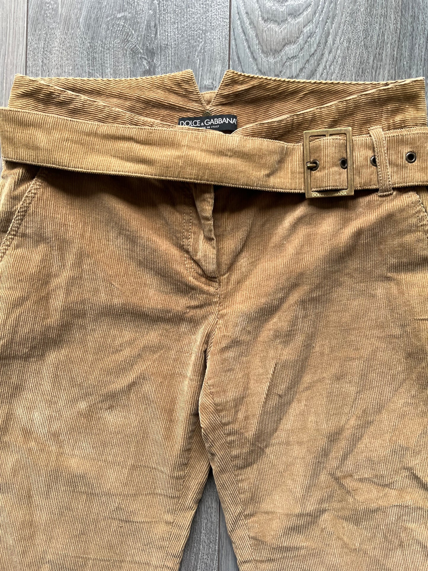 Dolce and Gabbana corduroy pants