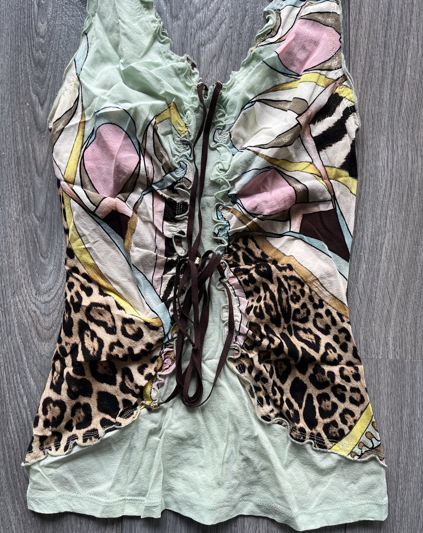 Roberto Cavalli spring 2004 top